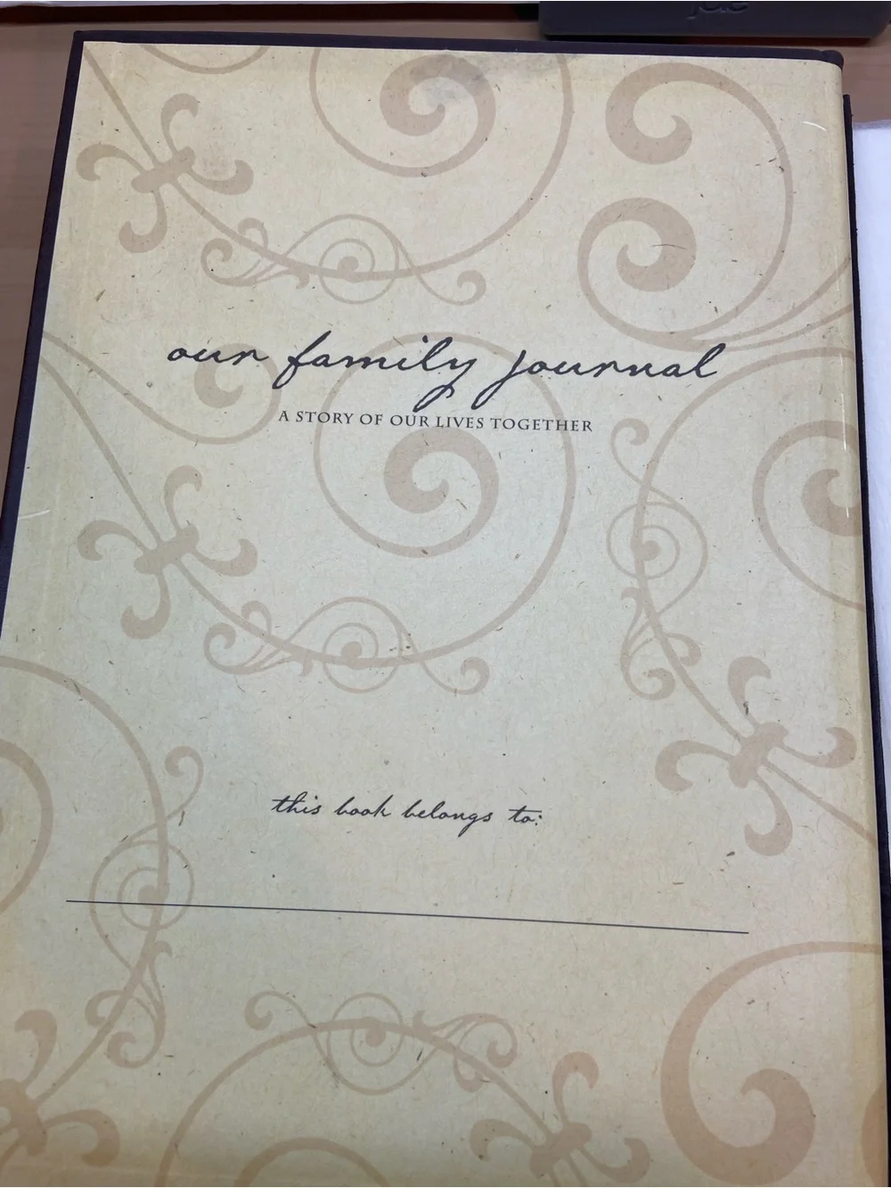 Brown Leather Family Journal